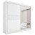 Roupeiro 2 Portas Titanium Ripado 100% MDF Larg. 2.20m - D Doro - Imagem 8