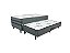 Cama Box Prestige Solteiro com Auxiliar Molas Ensacadas 88x188x46 - Ecotec - Imagem 1