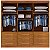 Roupeiro Turim  2.11m 03 Portas de Correr 09 Gavetas 100% MDF - Bianchi - Imagem 2