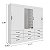 Roupeiro Turim  2.11m 03 Portas de Correr 09 Gavetas 100% MDF - Bianchi - Imagem 9