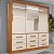 Roupeiro Turim  2.11m 03 Portas de Correr 09 Gavetas 100% MDF - Bianchi - Imagem 3