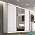 Roupeiro 3 Pts 8 Gav. Sollo Plus c/1Espelho 100% MDF Larg. 2.73m -  Novo Horizonte - Imagem 4