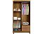 Guarda-Roupa Madri 4 portas 2 gavetas - Rud Rack - Imagem 2
