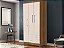 Guarda-Roupa Paris 3 portas 2 gavetas - Rud Rack - Imagem 4