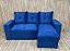 Estofado Lucas 2Lgs com Chaise -  Metalon - Imagem 1