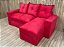 Estofado Lucas 2Lgs com Chaise -  Metalon - Imagem 2