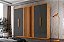 Roupeiro Cairo Ripado 6 Portas 100% MDF Larg. 1.80m - Rufato - Imagem 7