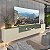 Rack Infinity 100% MDF Larg. 2.30m C/ Pés de Vidro - Gellius - Imagem 4