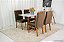 Mesa Pedro 1.20x0.80 com 4 cadeiras Lisboa Madeira Maciça - Art Assento - Imagem 4