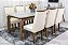 Mesa Jantar Londrina  Tampo Cop Off 180×90 6 Cadeiras Lunara - Rufato - Imagem 3