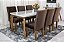 Mesa Jantar Londrina  Tampo Cop Off 180×90 6 Cadeiras Lunara - Rufato - Imagem 8