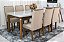 Mesa Jantar Londrina  Tampo Cop Off 180×90 6 Cadeiras Lunara - Rufato - Imagem 11