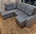 Sofá Canto Retrátil Colatina com Chaise 2.60m - Idealle - Imagem 2