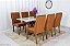 Mesa de Jantar Pedro  Tampo  160×80 06 Cadeiras Lisboa Madeira Maciça - Art Assento - Imagem 3