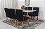 Mesa de Jantar Pedro  Tampo  160×80 06 Cadeiras Lisboa Madeira Maciça - Art Assento - Imagem 8