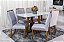 Mesa de Jantar Pedro  Tampo  160×80 06 Cadeiras Lisboa Madeira Maciça - Art Assento - Imagem 17
