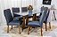 Mesa de Jantar Pedro  Tampo  160×80 06 Cadeiras Lisboa Madeira Maciça - Art Assento - Imagem 14