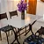 Conjunto Atlanta 4 Cadeiras Base Cabo Frio Tampo Ardosia 100×60 -  Teixeira - Imagem 3