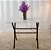 Conjunto Atlanta 4 Cadeiras Base Cabo Frio Tampo Ardosia 100×60 -  Teixeira - Imagem 5