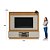 Home Theater Guararapes 2.15m Tv até 75" - Linea Brasil - Imagem 8