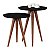 Conjunto Mesa de Apoio 8003 Luxo - JB Bechara - Imagem 4
