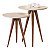 Conjunto Mesa de Apoio 8003 Luxo - JB Bechara - Imagem 2