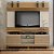 Home Texas 1.82m TV até 60" - Valdemoveis - Imagem 1