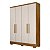 Roupeiro Milly 4P2G. 1.20m - Novo Horizonte - Imagem 1