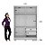 Roupeiro Milly 4P2G. 1.20m - Novo Horizonte - Imagem 6