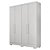 Roupeiro Milly 4P2G. 1.20m - Novo Horizonte - Imagem 4
