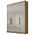 Roupeiro Moderni Plus 100% MDF 1.64m 04P03G. Sem espelhos - Novo Horizonte - Imagem 2