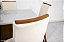 Mesa Jantar Luna Imbuia Tampo Vidro Canto Copo 180×90 6 Cadeiras Lunara - Rufato - Imagem 4