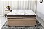 Box Baú Prime Capuccino + Colchão Casal Classic Marrom 138×188x62 Molas Superlastic - Anjos - Imagem 3