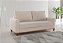 Estofado Living Felicia/Palazzo 03 lugares 1.80m - Viero - Imagem 2