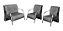 Conjunto Poltronas Veneza - Decorar - Imagem 3