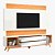Home Anita 100% MDF Tv até 65 TB143L 2.20m - Dalla Costa - Imagem 6