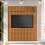 Painel Riso Ripado S/Nicho Larg. 2.07m Tv até 75 - JCM Movelaria - Imagem 1