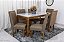 Mesa de Jantar Alegra Tampo Vidro 160×80 6 Cadeiras Diamante - JCM Moveis - Imagem 1