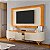 Rack com Painel Atenas 2.20m Tv até 65 - Mavaular - Imagem 7
