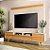 Home Theater Nobre 2.20m Tv até 85 - HB Móveis - Imagem 1
