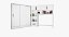 Modulado 4 Portas + Guarda-Roupa 3 Portas Sem espelho Dubai/Santiago   – Carioca Móveis - Imagem 2