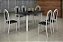 Mesa Luisa Tampo em Pedra 1.40x0.75 com 06 cadeiras - Soma - Imagem 2