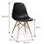 Mesa Redonda DKR tampo vidro 90x90  com 4 Cadeiras DKR PP Branco – Or Design - Imagem 6