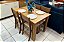 Mesa de Jantar Palace Mel 110×75 com 4 Cadeiras Brisa - Viero - Imagem 1