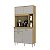 Kit Duda 4 Portas 1 Gaveta Larg. 90cm - Poquema - Imagem 2