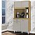 Kit Duda 4 Portas 1 Gaveta Larg. 90cm - Poquema - Imagem 1