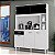 Kit Duda 5 Portas 1  Gaveta Larg. 1.20m - Poquema - Imagem 7