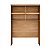 Modulado 1 Roupeiro Moderni 4 Pts + 2 Rizon Mesa de Cabeceira + 1 Rizon Canto Oblíquo + 1 Aéreo Rizon 4Pts Cumaru/Fendi Novo Horizonte - Imagem 10