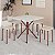 Mesa Bali Tampo em Ardósia 70x70 com 4 Banquetas - Teixeira - Imagem 1