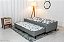 Cama Box Solteiro Ortopédica  Dackar + Cama Auxiliar Orthoside - Imagem 1